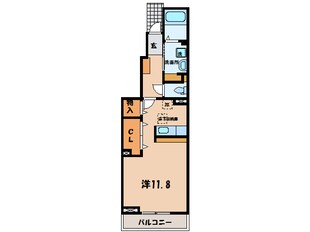 上矢田南 徒歩7分 1階の物件間取画像